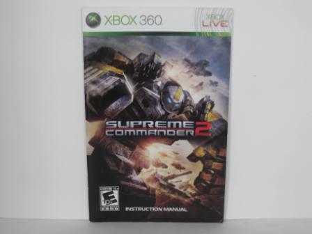 Supreme Commander 2 - Xbox 360 Manual